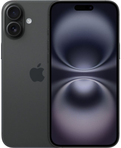 Смартфон Apple iPhone 16 Plus, 8GB, 256GB, 6.7" Super Retina, 48MP, iOS 18, 5G, USB Type-C, DS, Черен