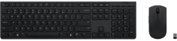 LENOVO Професионална безжична акумулаторна клавиатура и мишка, US English