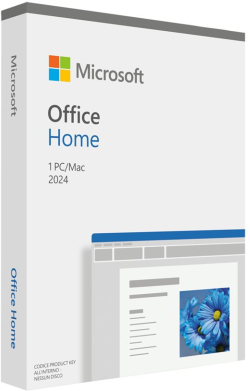 Софтуер MICROSOFT Office 2024 Home English EuroZone 1 License Medialess
