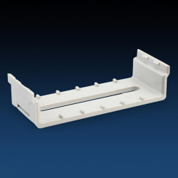 Пластмасов държач за 6 кабела с 12 мм диаметър