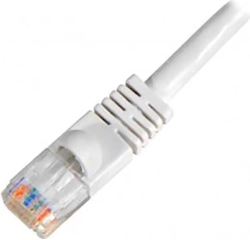 Пач корда RJ45 Cat.5E, UTP, LSZH, бяла