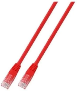 Пач корда категория 6 RJ45, неекранирана U-UTP, PVC, CCA, червена &mdash; 7.5 метра