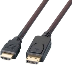 DisplayPort - HDMI Свързващ кабел, Full HD
