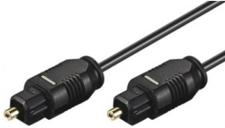 Кабел/адаптер Toslink Digital Optical Audio (SPDIF) различни дължини ø 2.2 mm