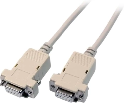 Сериен кабел, 8 conductors, Null-Modem, DB9 F-F