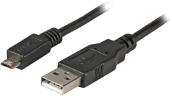 USB 2.0 свързващ кабел A Plug към Micro-B Plug