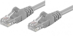 Пач кабел U-UTP, категория 5e, PVC, CU, сив — 1.5 метра