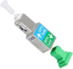 Оптична пач корда SC-APC-F-SC-UPC-M симплексен затихвател - адаптер, сингълмод, Conneu