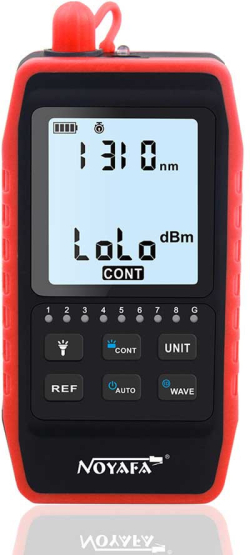 Инструмент/Тестер Noyafa Измервател на оптична мощност + LAN тестер