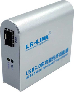 Медия конвертор USB3.0 оптичен конвертор към 1000Base SFP 