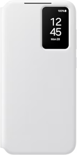 Калъф за смартфон Samsung S24 FE Smart View Wallet Case White