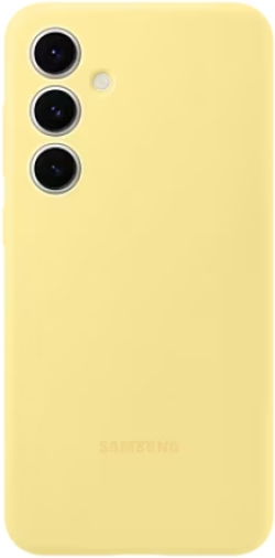 Калъф за смартфон Samsung S24 FE Silicone Case Yellow