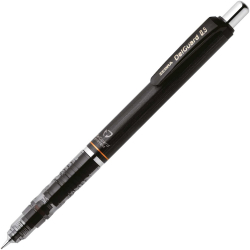 Канцеларски продукт Zebra Автоматичен молив DelGuard, 0.5 mm, черен