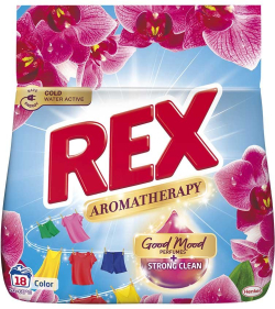Почистващ продукт Rex Перилен препарат Malaysian Orchid, прах, за цветно пране, 0, 99 kg