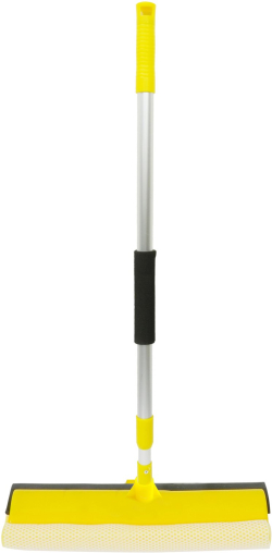 Почистващ продукт Office 1 Стъклочистачка, 30 cm, с телескопична дръжка 71-124 cm