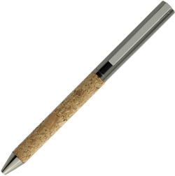 Канцеларски продукт Grace Cork Химикалка, метална, корк