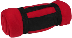 Arctica Одеяло, поларено, с калъф, червено