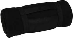 Arctica Одеяло, поларено, с калъф, черно