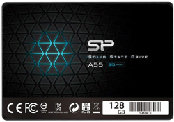 Хард диск / SSD SSD 128GB SILICON POWER A55, 2.5", SATA 3