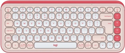 Клавиатура Logitech Pop Icon Keys - Rose - US INT'L - BT - N-A - INTNL-973