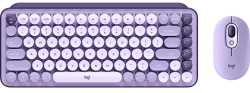 Клавиатура LOGITECH POP ICON KEYS - LILAC - US INT'L - BT - INTNL-973