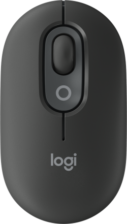 Мишка LOGITECH POP Mouse with emoji - GRAPHITE - BT - EMEA28i-935 - FY25, TERRA