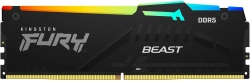 Памет 2x 16GB DDR5 6000 Kingston Fury Beast RGB