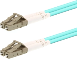 Оптична пач корда SeaMAX, 2m, LC-LC UPC, MM OM3 50-125, duplex, 2.0mm, LSZH