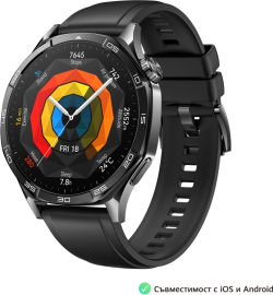 Смарт часовник Huawei Watch GT5 Vili-B19F, 1.43", Amoled 466x466 PPI 326, BT5.2 BLE-BR-EDR, 5ATM