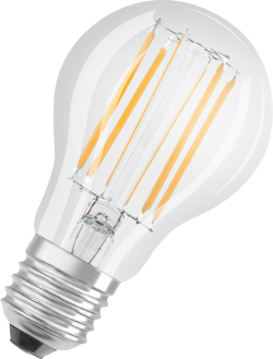 LED Крушка Тип A 7.5W 1055lm 2700K 220V Ra≥80 прозрачна, недимируема - OSRAM LED VALUE CLASSIC A LED288669