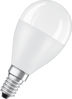 LED Крушка LED лампа Тип P 7W 806lm 6500K 220V E14 Ra≥80, сфера мат недимируема - OSRAM LED VALUE CLASSIC P LED311947