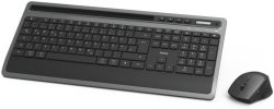 Клавиатура Комплект безжична клавиатура и мишка KB HAMA KMW-600 PLUS WIRELESS | БДС