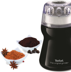 Tefal GT110838, Мини-чопъри, Кафемелачка, Черен