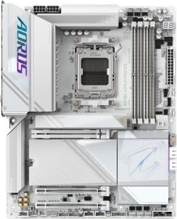 Дънна платка Дънна платка GIGABYTE X870E AORUS PRO ICE, Socket AM5