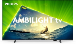 Телевизор Philips 65PUS8209-12, 65" 4K UHD, QLED, 60Hz, Ambilight 3, 3х HDMI, 2х USB, 802.11n, Черен