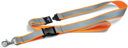 Канцеларски продукт Durable Лента за бадж Reflective, текстилна, оранжева