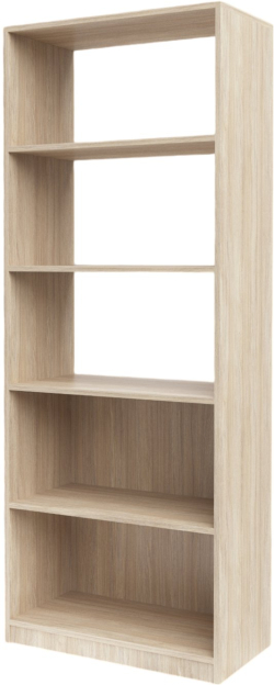 Стелаж RFG Libra 1, с 5 рафта, 766 х 400 х 1993 mm, ПДЧ, светъл дъб