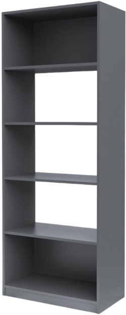 Стелаж RFG Libra 2, с 5 рафта, 766 х 400 х 1993 mm, ПДЧ, графит