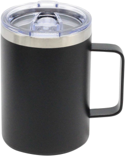 Office 1 Термочаша Heat, метална, 350 ml, черна