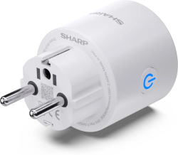 Контакт Sharp SG-PH01EW-1P - WiFi Smart Plug , 802.11 b/g/n (2.4GHz), Child Protection