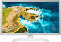 Монитор LG 27TQ615S-WZ, 27" FHD, IPS, 60 Hz, 250 cd/m2, 14 ms, Матов, HDMI, CI slot, USB, Бял