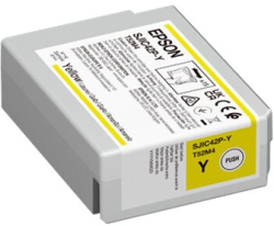 Принадлежност за плотер Epson SJIC42P-Y Ink cartridge for ColorWorks C4000e ( Yellow)