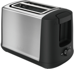 Tefal TT340830, Тостер, 800W, 2 филийки, против замръзване, неръждаема стомана