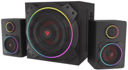 Озвучителна система Genesis Speakers Helium 800BT 2.1 Bluetooth ARGB, Black