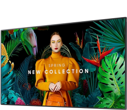 Интерактивна дъска/дисплей Samsung QB43C, 43" (109.22 см.) 4K/UHD дисплей, VA панел, 8GB Flash памет, 350 cd/m2, 8 ms, 16/7, HDMI, USB, RS-232, Wi-Fi, Bluetooth