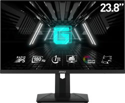 Монитор MSI G244PF E2 Gaming Monitor, 23.8" 180Hz, FHD (1920x1080) 16:9, Rapid IPS Anti-glare, 1ms