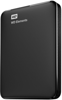 Хард диск / SSD HDD External WD Elements Portable (5TB, USB 3.0), Черен