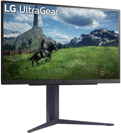 Монитор LG Ultragear 27GS85Q-B, 27", IPS, QHD (2560 x 1440), 200Hz , 1ms, Freesync, HDR 400, Черен