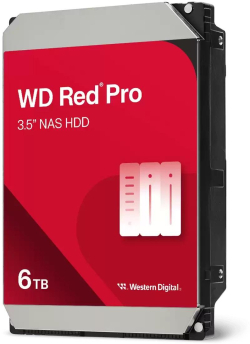 Хард диск / SSD Хард диск WD Red Pro, 6TB NAS, 3.5, 256MB, 7200RPM, WD6005FFBX