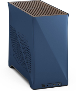Кутия Fractal Design Era 2, Mini Tower, ITX, USB Type-C, USB 3.0, Син